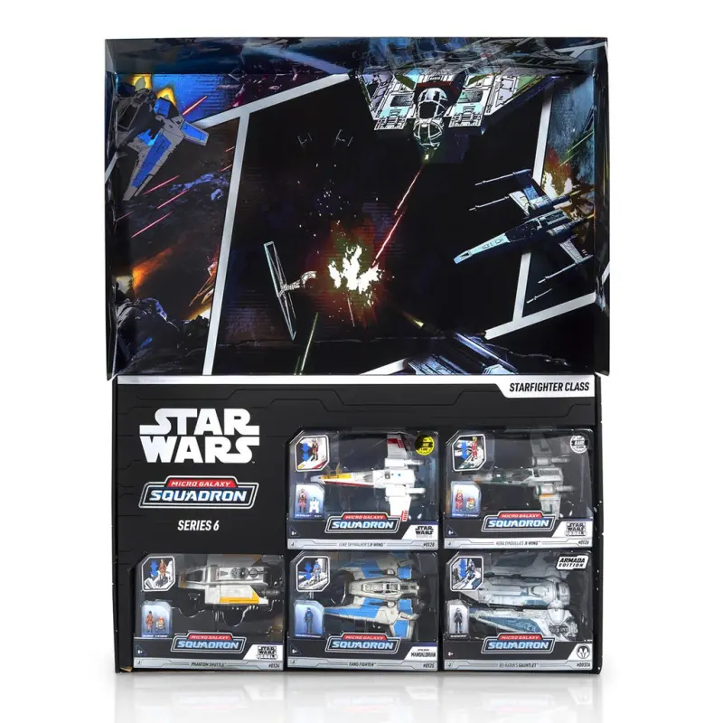 STAR WARS Micro Galaxy Squadron Starfighter Class Series 6 Box Set online